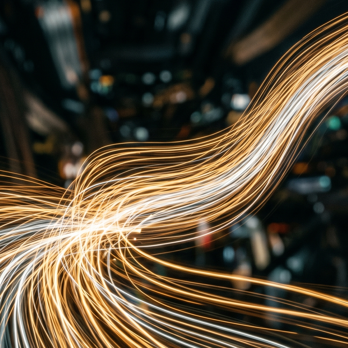 Abstract process and momentum graphic